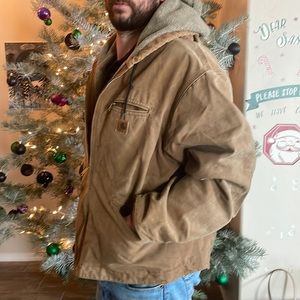 Carhartt Hooded Coat (Husband not included 😅)